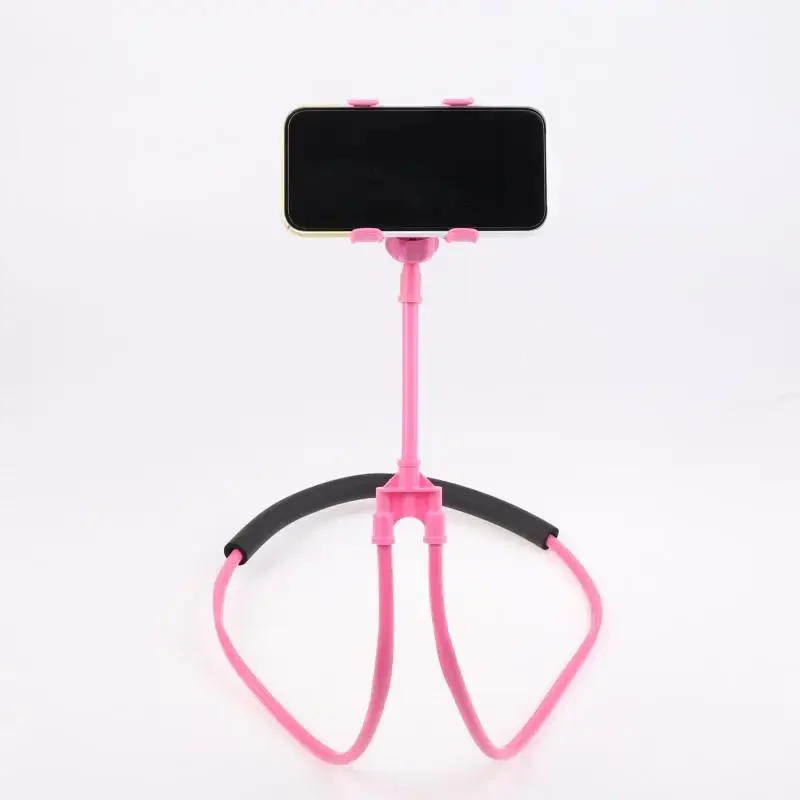 

Flexible Neck Lazy Mobile Phone Holder Necklace Tablet Holder Stand For Cellphone Tablets 360 Degree Phones Tablet Holder