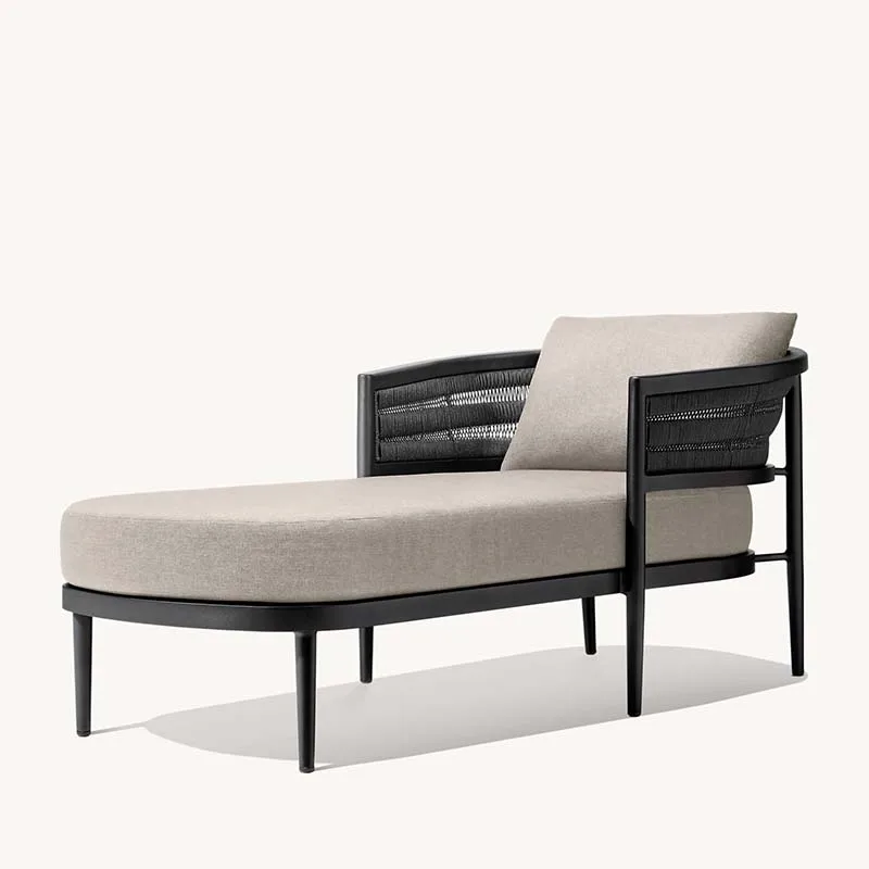 

Outdoor Furniture Rattan Lounge Chair Set Beach Lounger Chaise Sun Lounge Chair Set