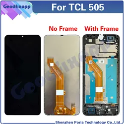 For TCL 505 LCD Display Touch Screen Digitizer Assembly Repair Parts Replacement