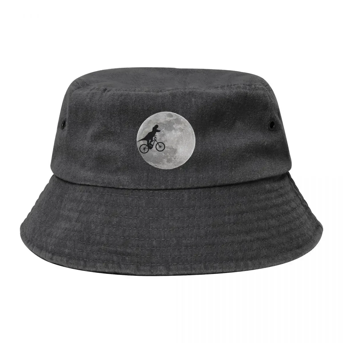 Dinosaur On The Moon Cowboy  Fisherman Hat With Printing