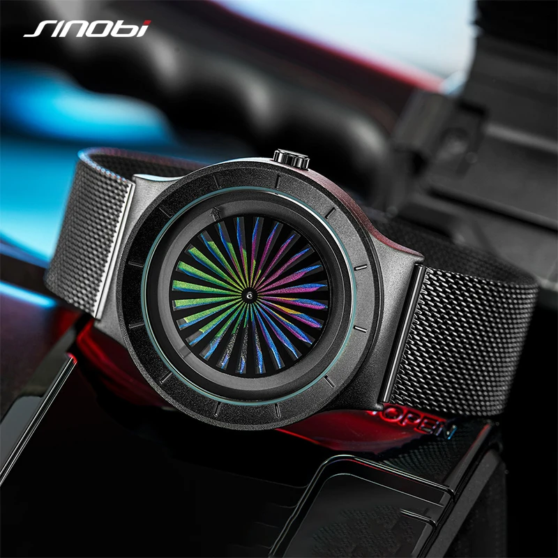 SINOBI Mens Creative Watches Original Fashion Dress Man\'s Quartz Watches for Dropshipping  relogios masculinos Mainland China