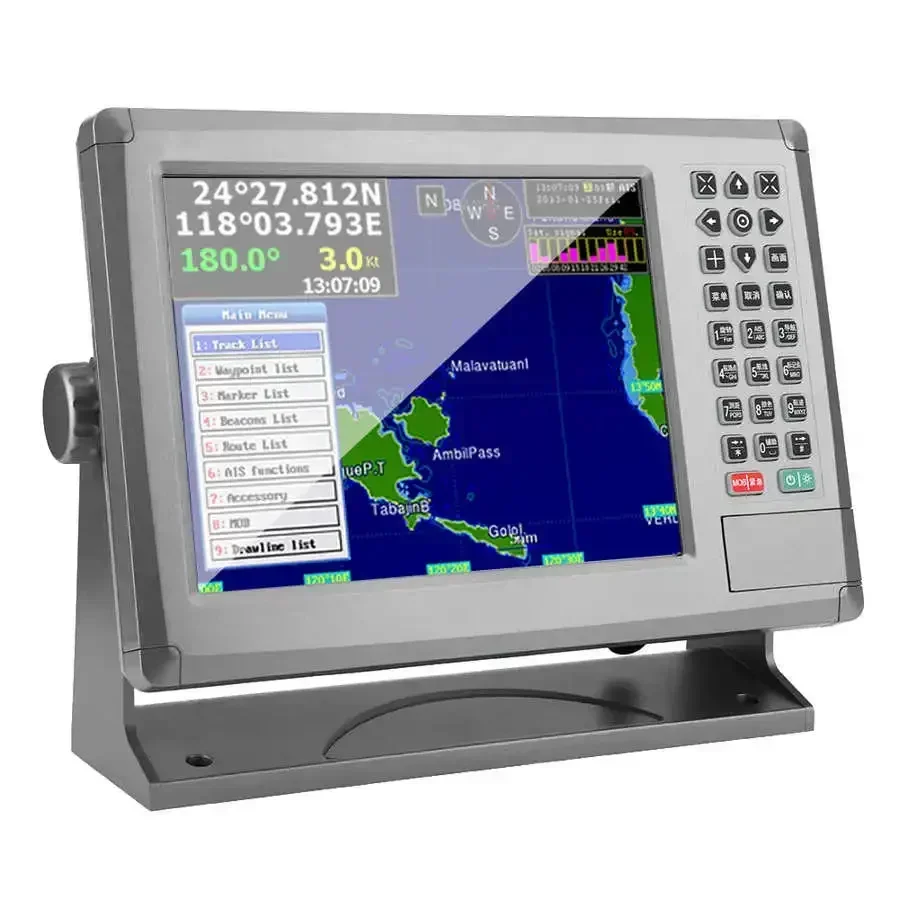 10.4in Marine AIS Class B GPS Navigator XF-1069B Collision Avoidance Automatic Identification for XINUO Marine Chart Plotter GPS