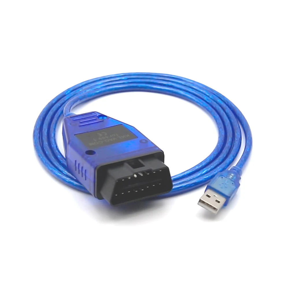 VAG COM KKL 409.1 Auto Scanner Tool Interface OBD2 USB Diagnostic Cable With CH340T Chip for V-W for Audi for Skoda Seat