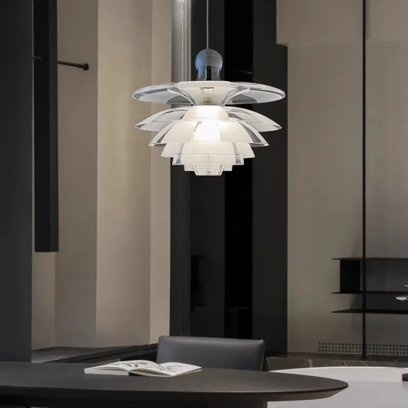 

Danish designer restaurant modern minimalist bedroom island vintage chandelier