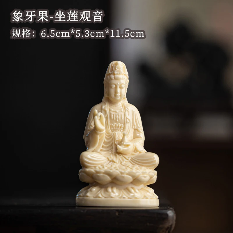 Cross-Border Wholesale Creative Guanyin, Void Hidden Bodhisattva, Medicine Buddha Statue, Zen-Inspired Desktop Ornament For Stud