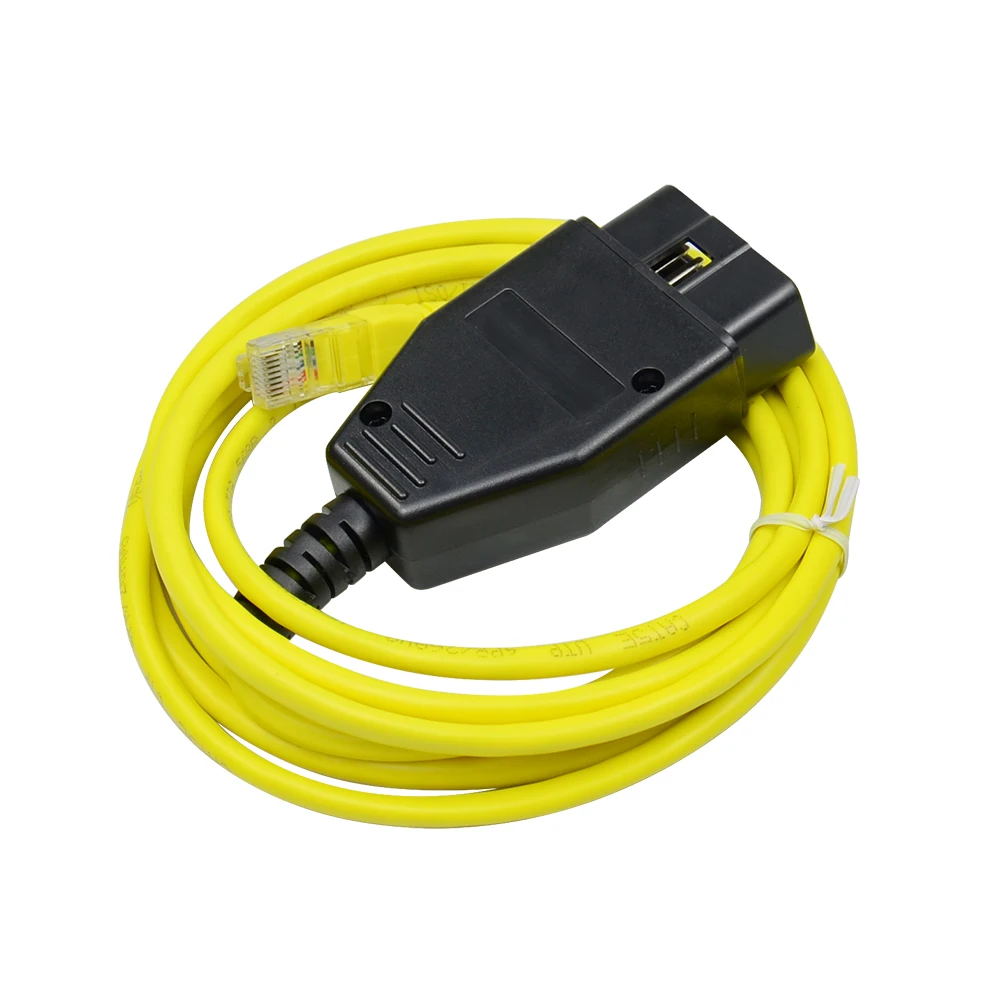 2023 ENET cable for BMW F-series ICOM OBD2 Coding Diagnostic Cable Ethernet to Data OBDII Coding Hidden Data Tool