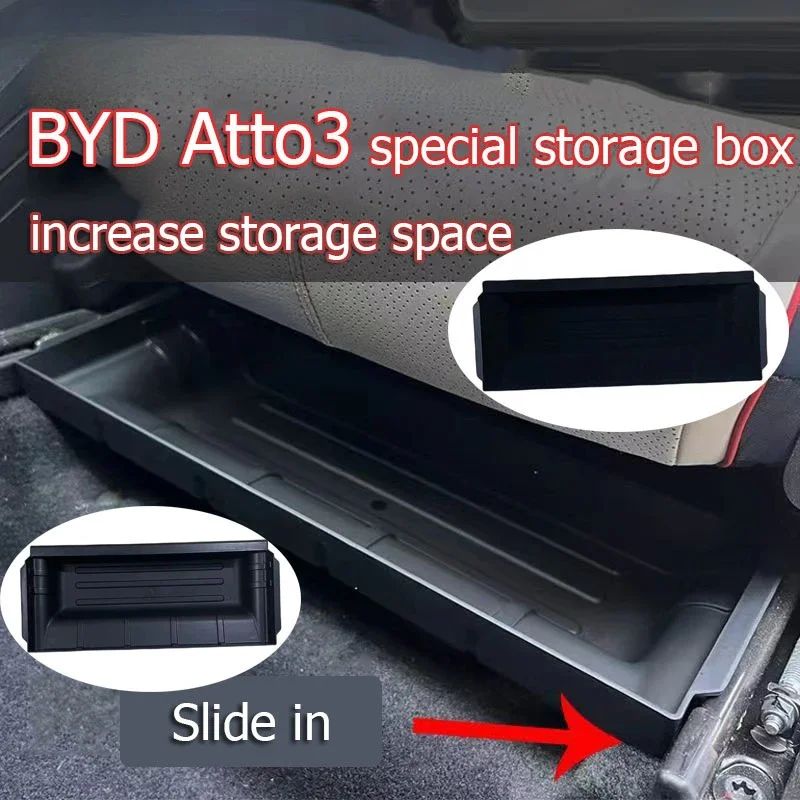 

For BYD Aatto3 car special seat storage box tray under the main and passenger seats