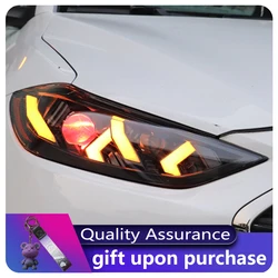 Car Headlight Styling per Hyundai Elantra 2016-2020 luce anteriore DRL Head Lamp Dynamic LED HID proiettore Lens accessorio per attrezzi Auto