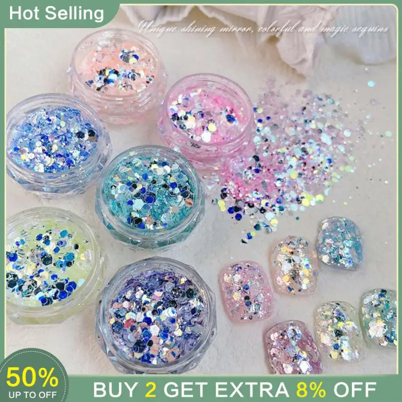 Nail Trim Sequins Easy To Operate Explosive And Luxurious Style Flash Jewelry Beauty And Health Sequins Nail Supplies Sequin