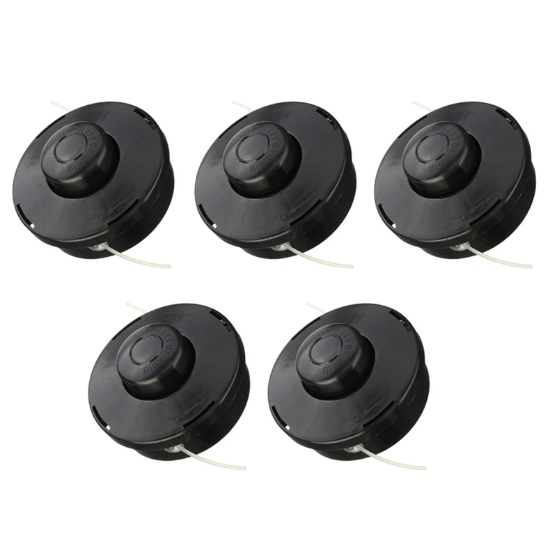 

Big Deal 5X Replacement Petrol Trimmer Head Strimmer Bump Feed Line Spool Brush Cutter Grass