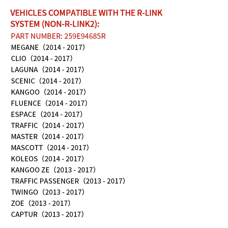 Europe version of the latest satellite navigation SD card R-Link 11.05 GPS map SD card for Renault cars