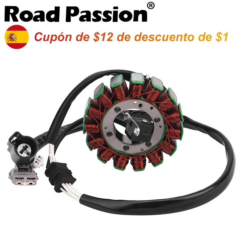 Bobina de estator generador de motocicleta Road Passion para Yamaha YXR700F Rhino 700 edición deportiva Hunter Ducks ilimitado 5B4-81410-00