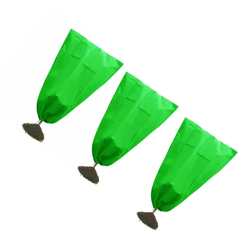 ที่คลุมป้องกันการแข็งตัวของพืช3ชิ้นอุปกรณ์ป้องกันพืชในครัวเรือนแบบสากล