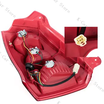 Pro Suzuki Alto 2009 2010 2011 2012 Zadní nárazník Zadní světlo Zpětné brzdové světlo Zadní brzdové světlo Autodoplňky s žárovkami 10 nejlepší prodej zadní světlo Suzuki Alto - №4