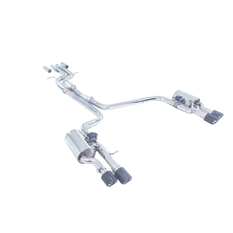 [Customized Product] Suitable for 2013-2017 Audi A6, A7, C7 3.0T 304 Stainless Steel Catback Valvetronic Exhaust System
