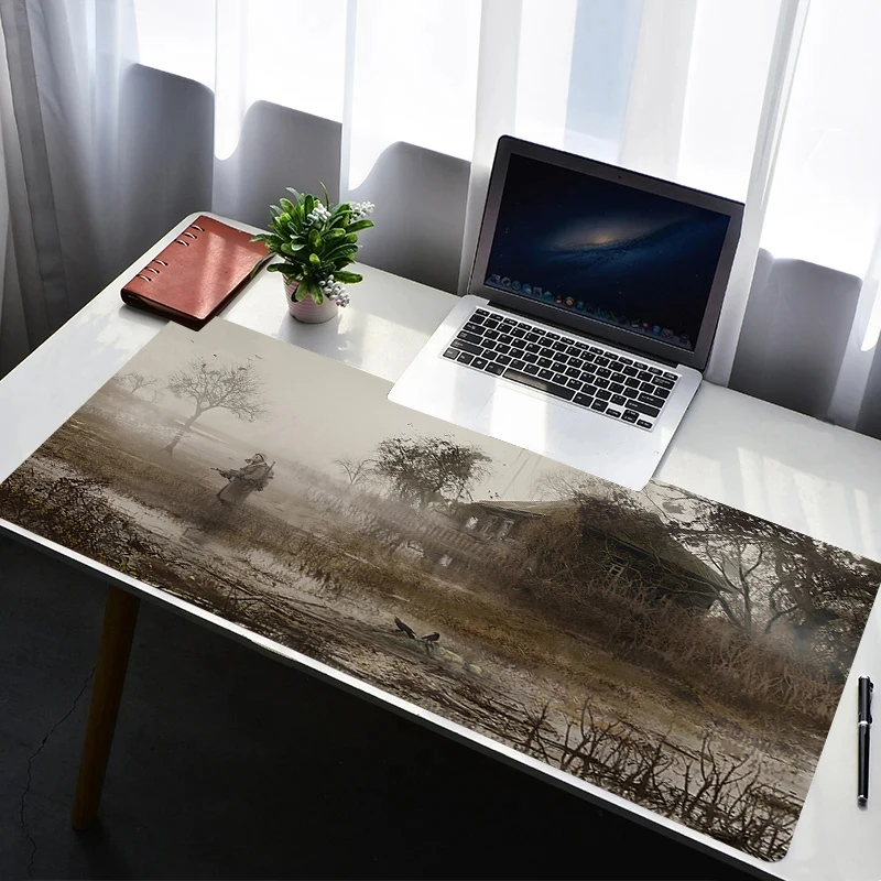 Mouse Pad Non Slip Rubber Cartoon Mousepad Laptop Gamer Cabinet Keyboard Pad S-stalker 2 Office Computer Gaming Desk Mouse Mat