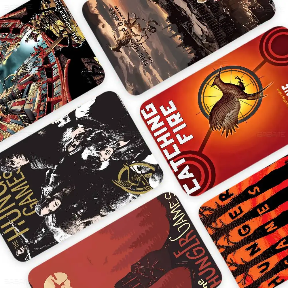 Anime T-The H-Hunger G-Games 3 Anime Cartoon Sticker Film Skin for Credit Card Debit Bank Bus