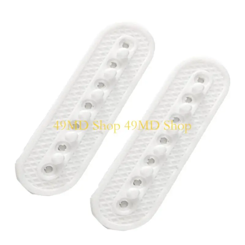 49MD 7 Hole Silicone Adjustable Fastener Hat Size Extenders Snapbacks Strap