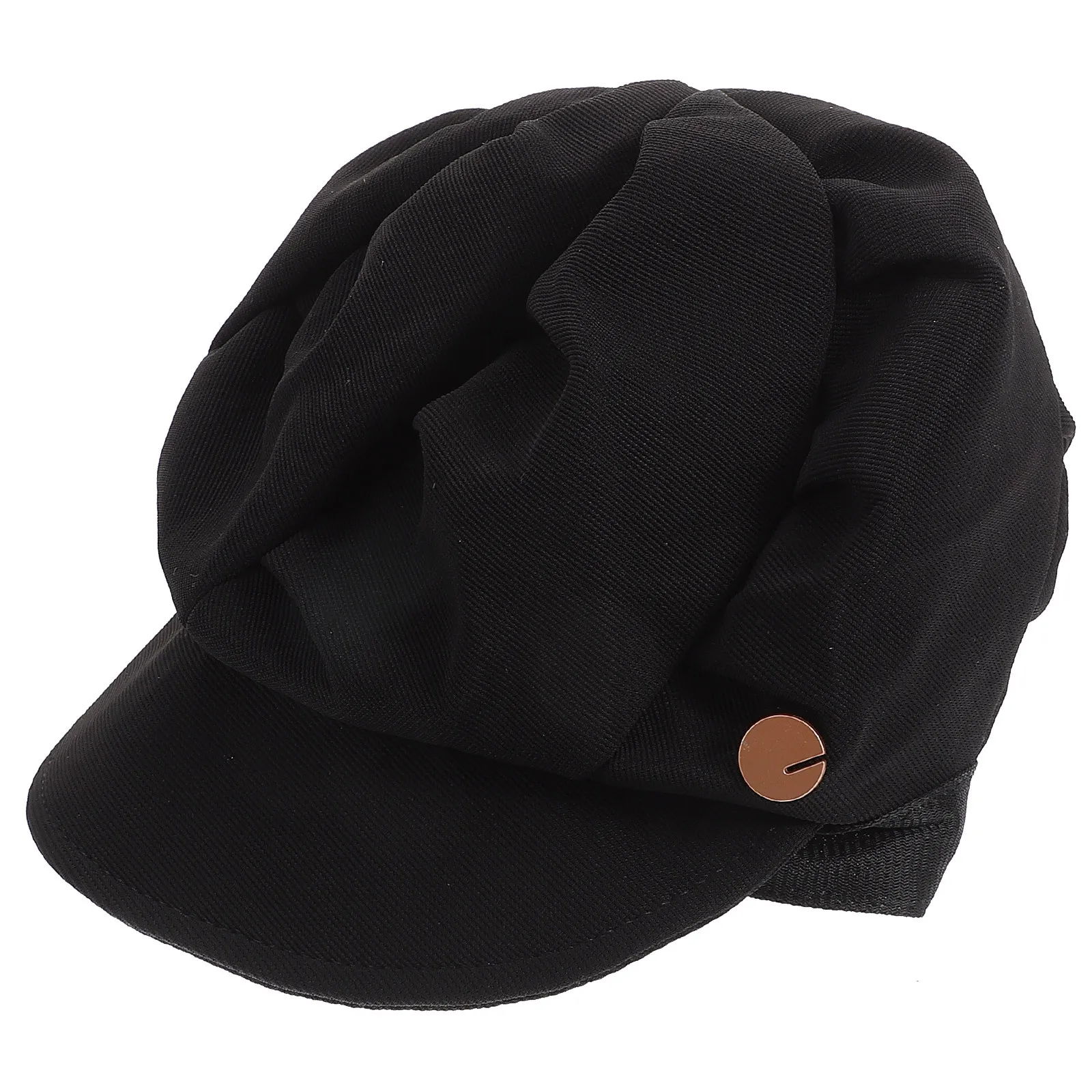 

Stylish Octagonal Hat Women Soft Warm Retro Beret Hat Unique Facial Enhancing Design Fashion Winter Female Cap