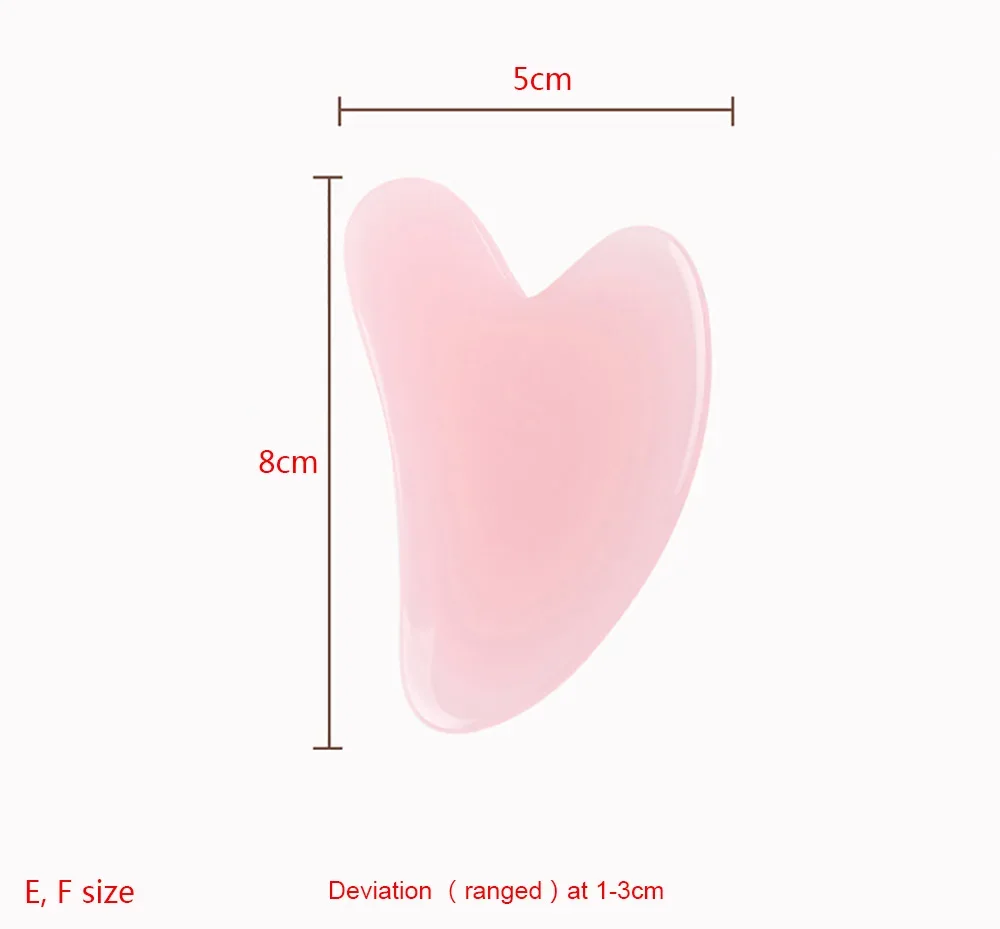 เครื่องนวดหน้ากัวซาเรซิ่น ที่ขูดหน้า นวดกดจุด กัวซาบอร์ด สำหรับนวดหน้า