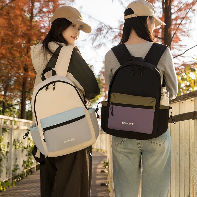 

Новый рюкзак контрастных цветов, спортивный рюкзак для активного отдыха, складной нейлоновый рюкзак, дорожная сумка для альпинизма