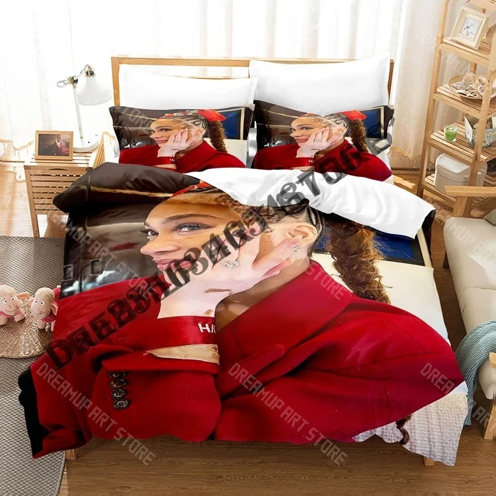 2026 3D Print Winnie Harlow Bedding Set Single Twin Full Queen King Size Bed Set Adult Kid Bedroom Duvetcover Sets Game Anime Be