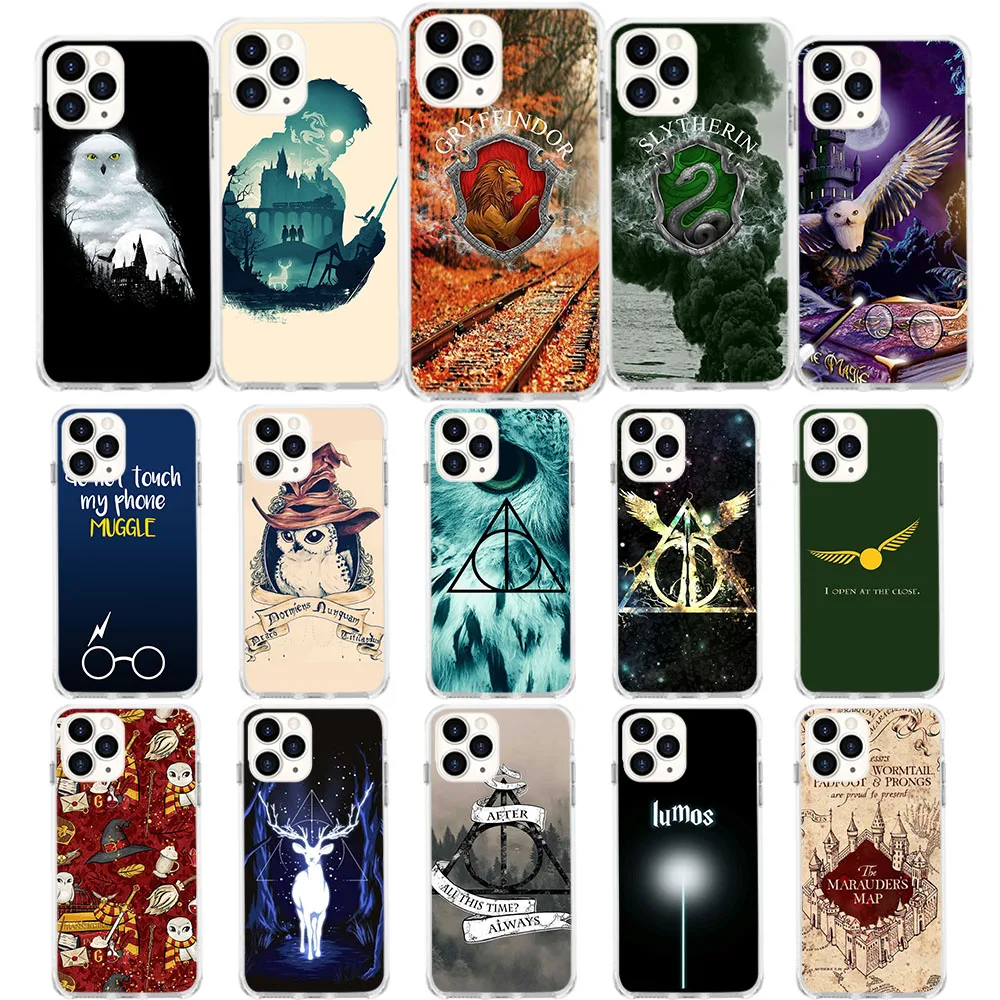 Soft Case for Samsung M23 M33 M52 M53 A70 A12 A11 A04 A04s A14 A23 A34 A54  Note 9 A30 US-3 Art Potters Wand