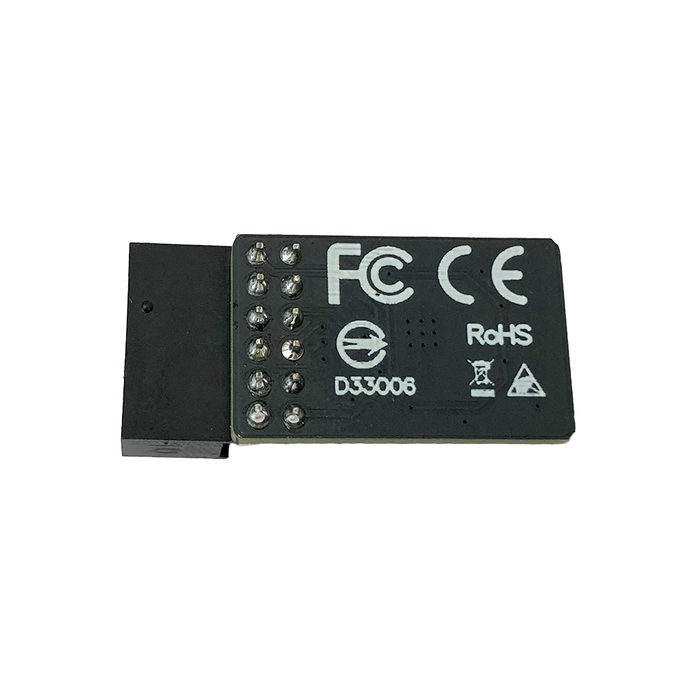 For GIGABYTE GC-TPM2.0 SPI V2 12-Pin TPM 2.0 Module – SLB9672 – X870E/X870M/Z890/B850/B860M/B550M/B650M/B760M/X870E AORUS PRO X3