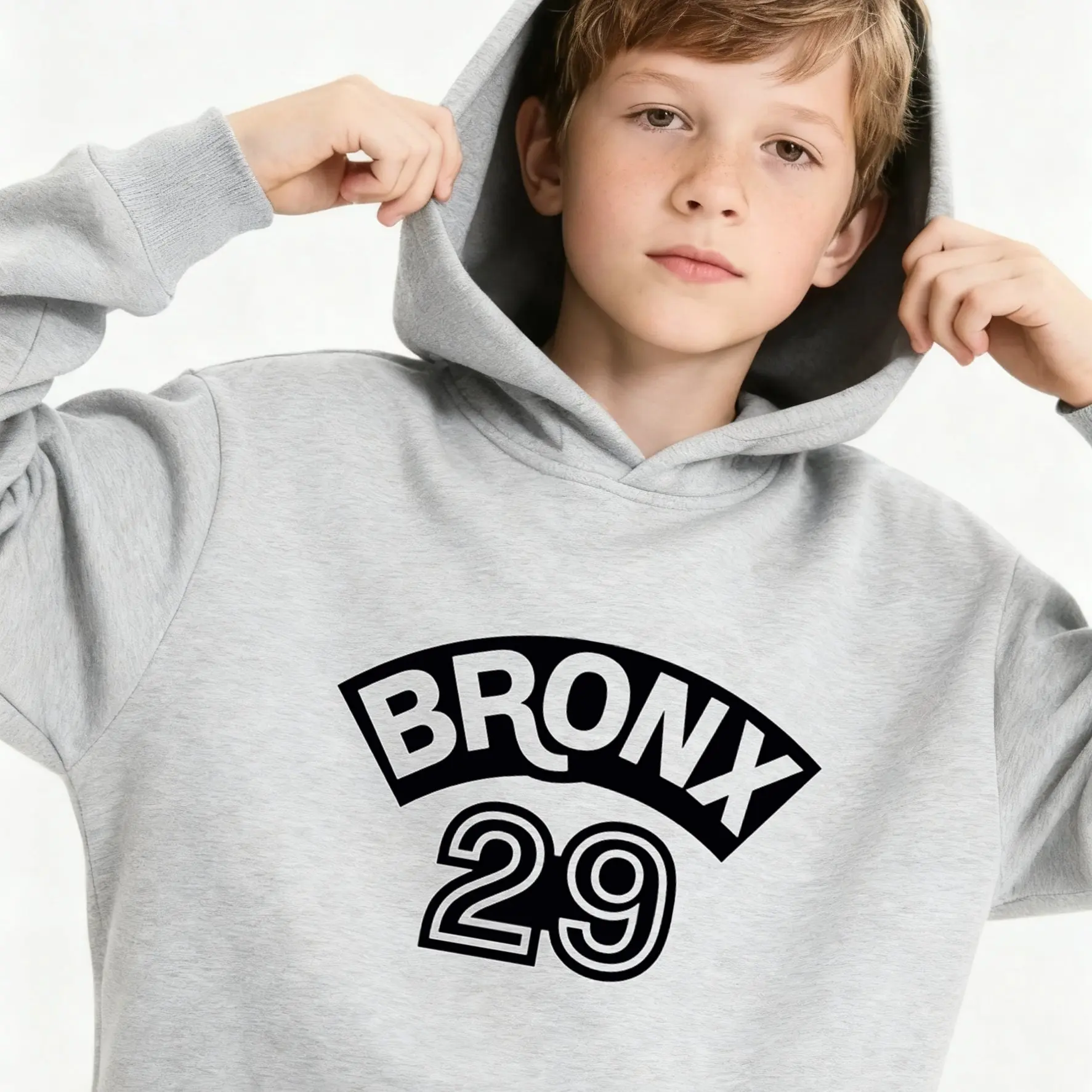 New autumn/winter Christmas style dinosaur print hoodies for boys and girls, cool school uniforms and sports sweatshirts
