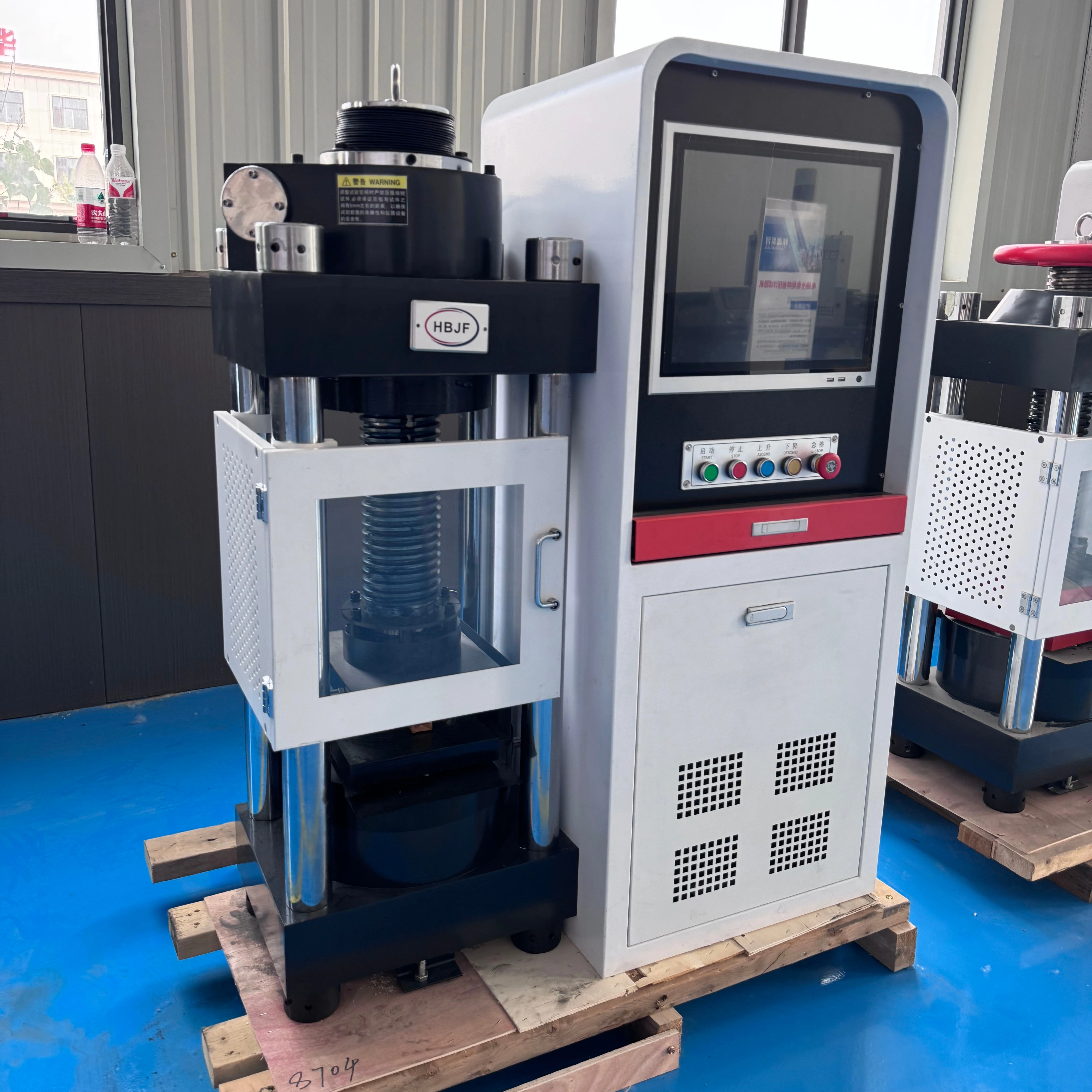 China Factory Direct  2000 Kn Compressive Strength Testing Machine Price Concrete Compression Pressure Testing Machine