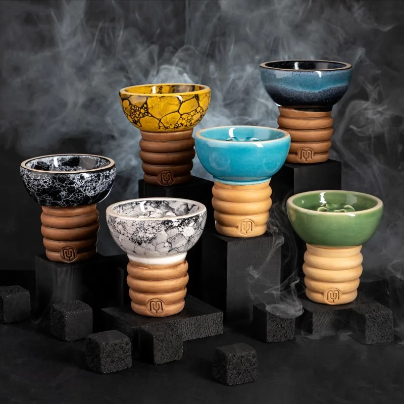 2024 NEW Hookah Bowl  Made in Russia Ceramic Nargile Sheesha Narguile Chicha Cachimbas Shisha Phunnel Bowl