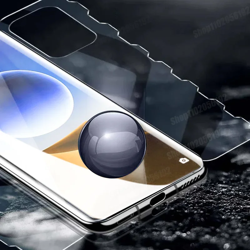 4 قطعة 360 °   فراشة هيدروجيل فيلم ل ViVO X200 برو Mini X200 غطاء كامل واقي للشاشة للهاتف ViVO X100 Pro X100 فيلم لينة