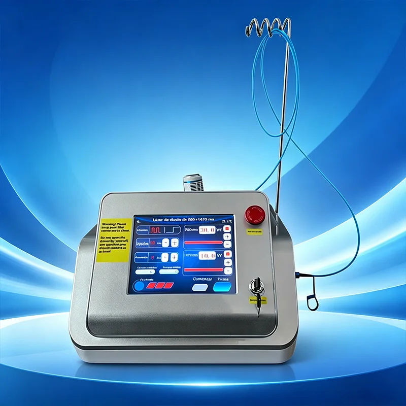 Hot Sale Latest 980nm 1470nm Diode Laser Laser Therapy Machine 40W High Quality 2 Wavelengths Device Weight Loss Anti Cellulite