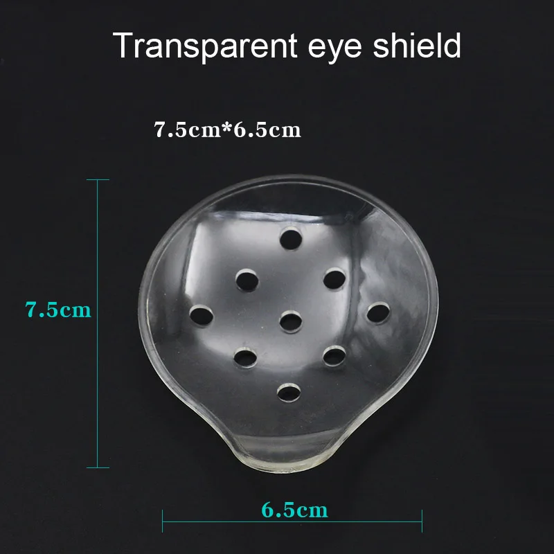 Proteção ocular transparente respirável anti-colisão