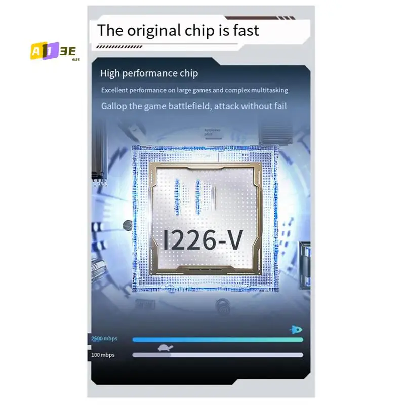 

A13E-Single Port I226V Stand-Up Проводная сетевая карта Настольная Ethernet-карта Компьютерные запасные части