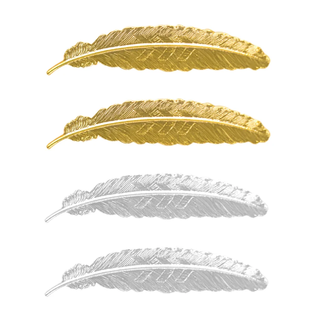 4Pcs Metal Bookmarks Vintage Exquisite Creative Design for Readers Students Writers Book Marks Gifts Metal Bookmarks