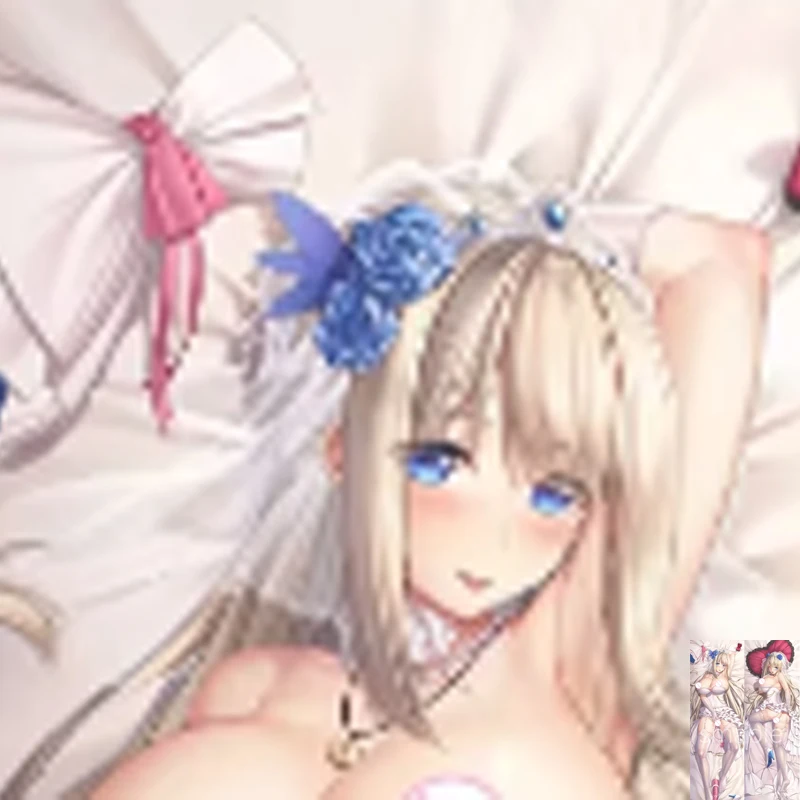 

Dakimakura Anime Lexington Warship Girls Large Breasts Double Sided Print Life-size Body Pillow Cover Decoration