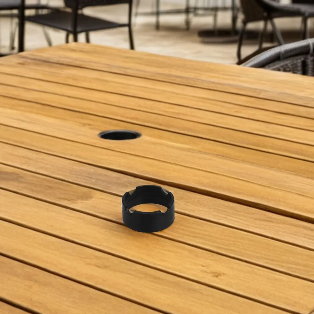 

2pcs Umbrella Hole Ring Plug Sleeve Stabilizer Base Stand Bracket Holder For Patio Deck Mount Outdoor Umbrella Heavy Duty Table