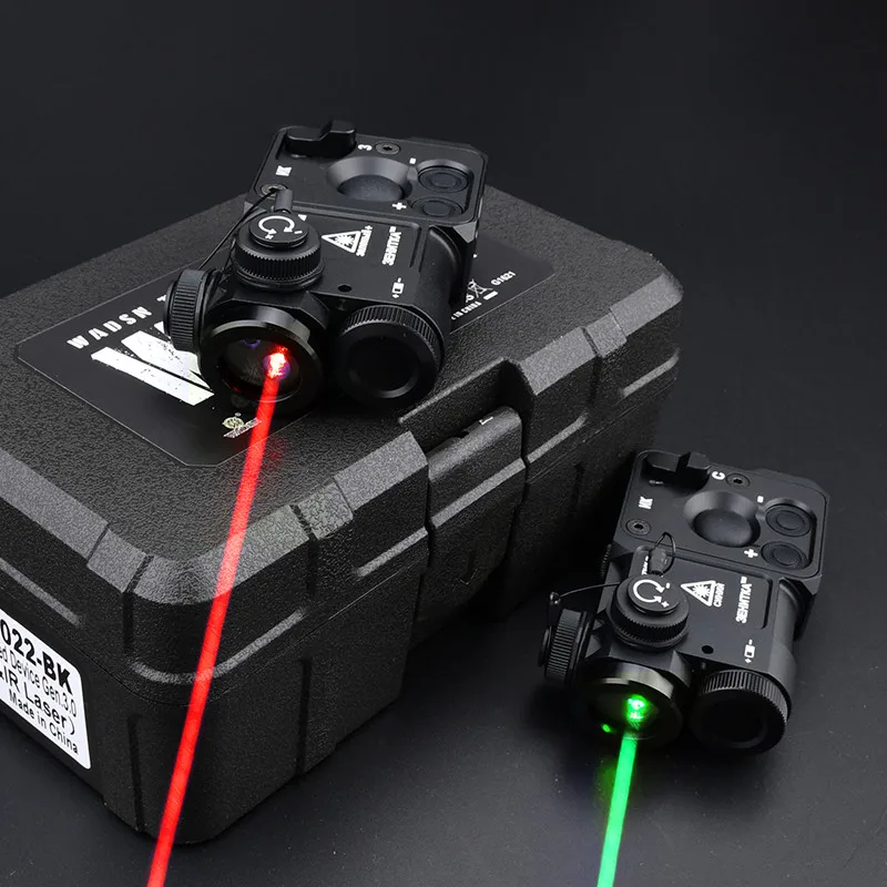 

New Zentico Metal PERST-4 Red Green IR Strobe Light Tactical Scout Aiming Indicator Pointer Airsoft Hunting Accessroy