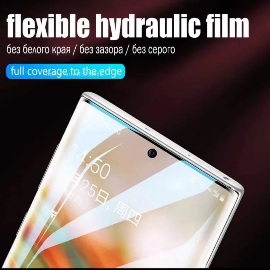 5 Piezas Protector de Pantalla para Samsung Galaxy S25 Ultra S25 Plus Película de Hidrogel HD para Samsung S25 FE para Samsung S25 Película de Hidrogel 4
