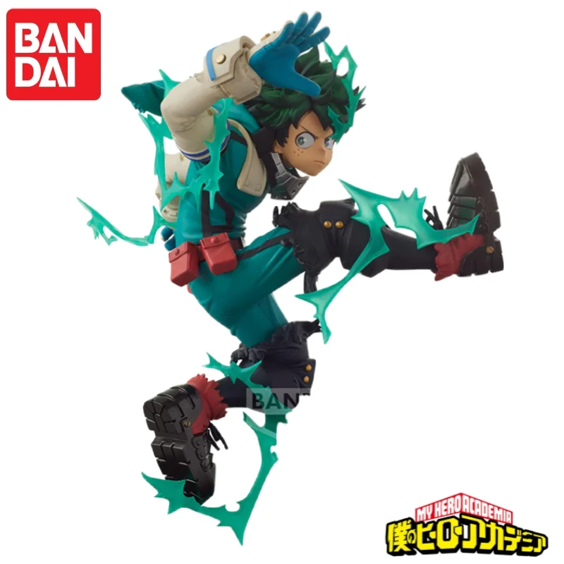 

In Stock Original Bandai Banpresto My Hero Academia Figure Limited Overseas Midoriya Izuku Prizes Garage Kit Model