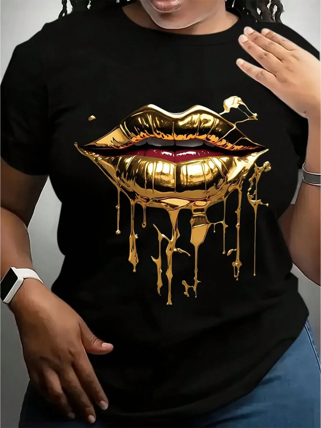 Fun Humorous Print T-Shirt - 100%, Crew Neck with Whimsical Print - Ideal for Casual Wear, Gardening Clothes, Black & White Print, Round Neck for Men & Women Perfect As A HALLOWEEN, Christmas, Thanksgiving, Or Birthday Gift