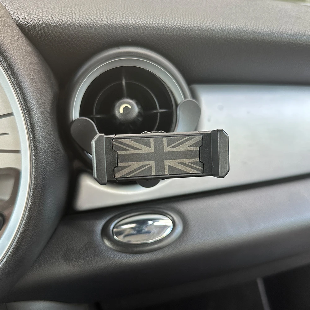 Universal Car Phone Holder Air Vent Outlet Mount Cell Phone Holder Bracket For Mini R56 R57 R58 R59 R60 R61 R55 Auto Accessories