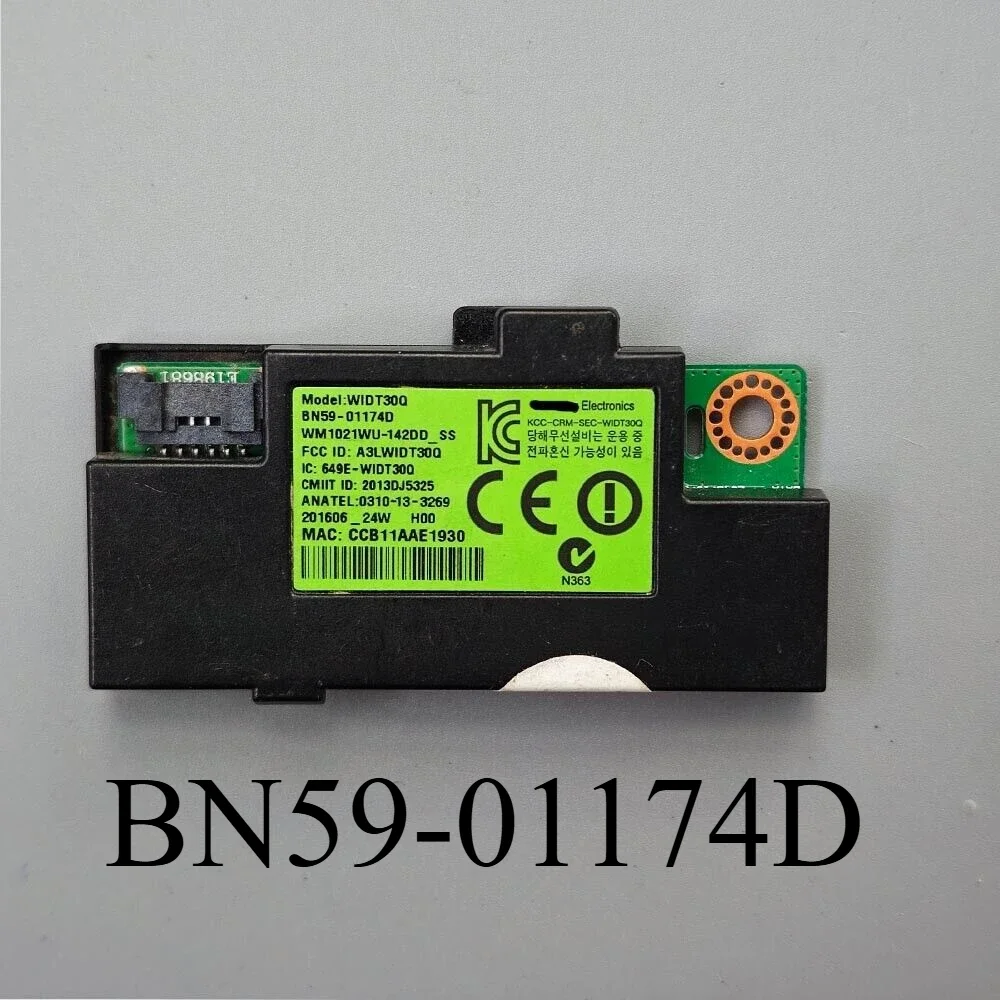 

Original BN59-01174D = BN59-01174A = BN59-01174E Wi-Fi Module is for UN28M4500AF UN32J5500AF UN32J6300AF UN32M4500AF UN32M5300AF