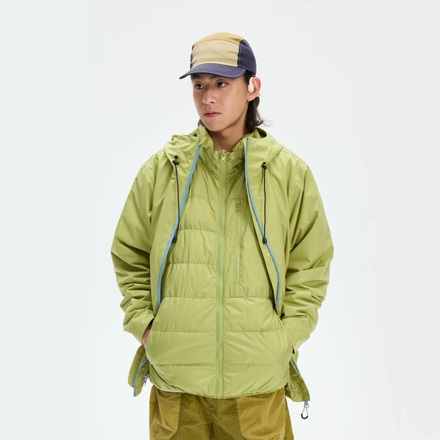 Waterproof 3 - in - 1 Outdoor Jacket for Winter Sports & Adventure  Unisex, Outdoor Camping Hiking, Daily Windproof  Waterproof