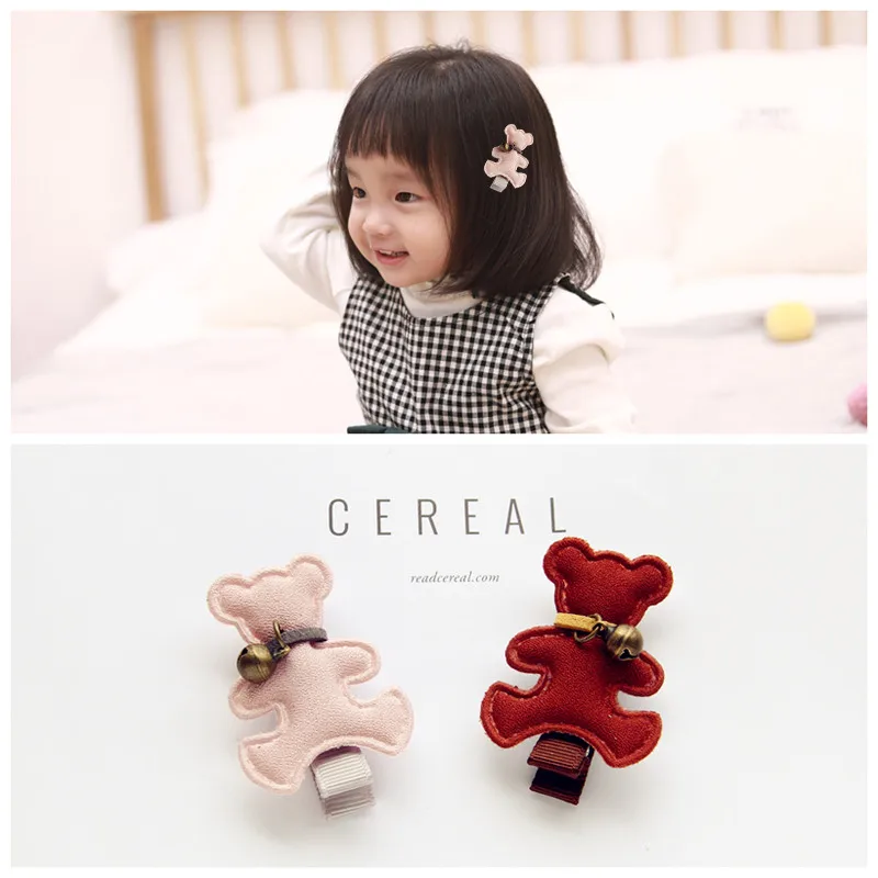 New arrival Children bear hair bands cute rubber band fashion girl's hair accessories scrunchy student gum