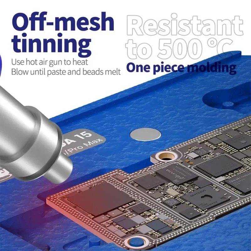 Plataforma de Posicionamento de Nível Médio MECHANIC IBGA, Plantação de Esferas, Plantando Estanho, Ferramenta de Modelo, Resistência a Alta Temperatura, 15