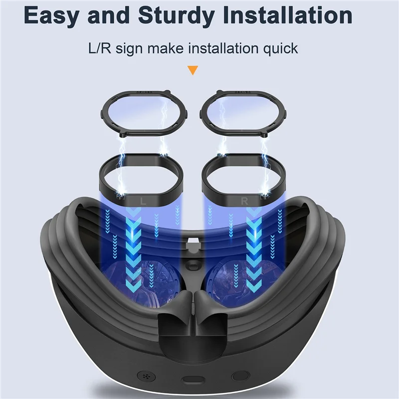 ABSQ-VR近視レンズ、磁気メガネ、迅速な分解、保護、処方レンズ、psvr2