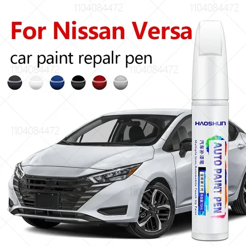 Imagen 1 del producto Pluma reparadora de pintura, eliminador de arañazos, accesorios DIY para automóviles, negro, blanco, naranja, azul, para Nissan Versa 2006-2025 C11 C12 C13
