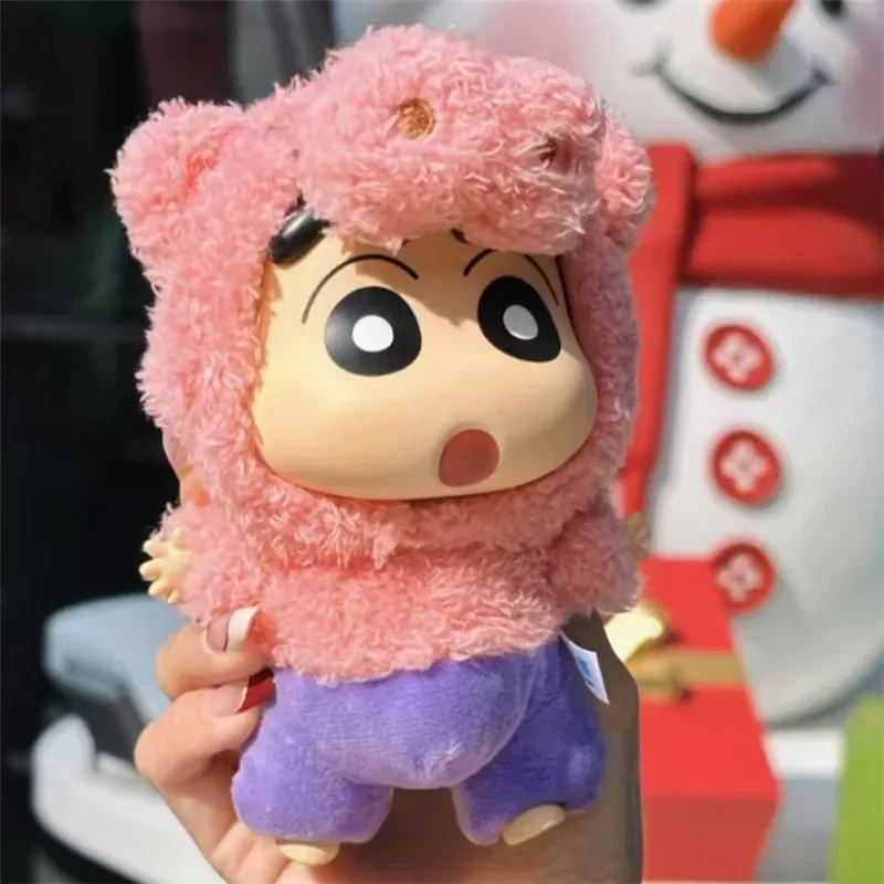 블라인드 박스 애호가들은 꼭 들어오세요! 토토이 크레용 신짱 파티 시리즈: 비닐 플러시 수제 미스터리 펜던트 트렌디 토이